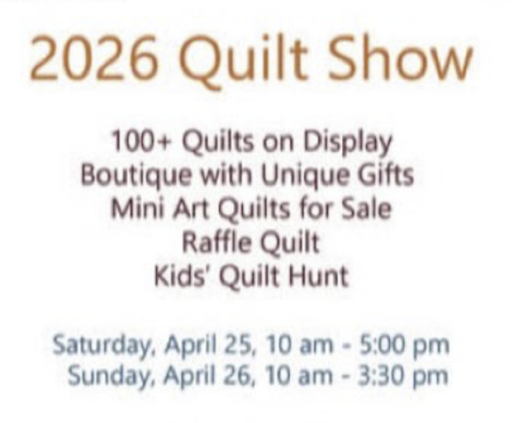 Quilters' Connection 2026 Quilt Show